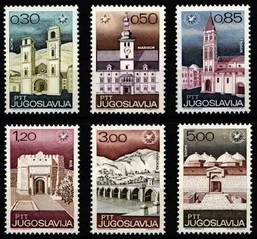 Jugoslawien 1222-1227 postfrisch #NO968