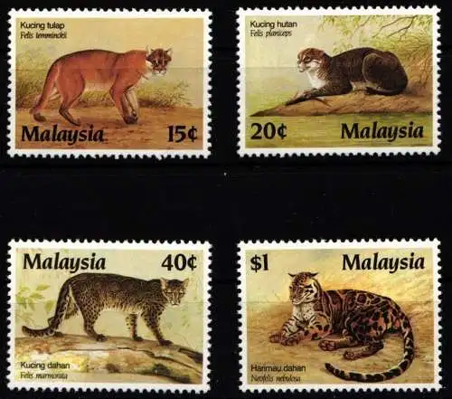 Malaysia 369-372 postfrisch #NO977