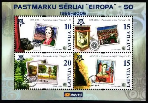 Lettland Block 21 postfrisch #NP816
