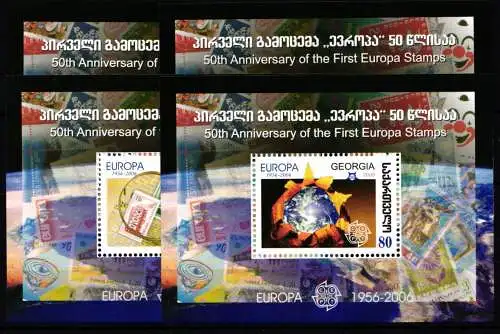 Georgien Block 35 - 38 postfrisch #NP807