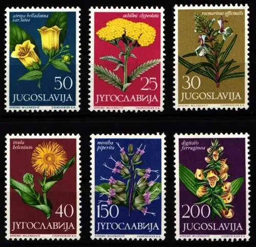 Jugoslawien 1118-1123 postfrisch #NO974