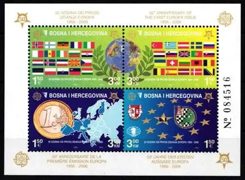 Bosnien und Herzegowina Block 27 postfrisch #NO998