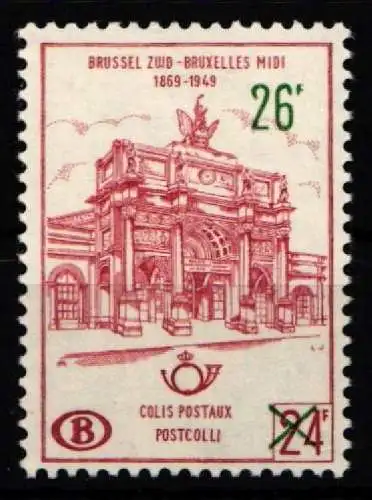 Belgien Postpaketmarken 55 postfrisch #NO985
