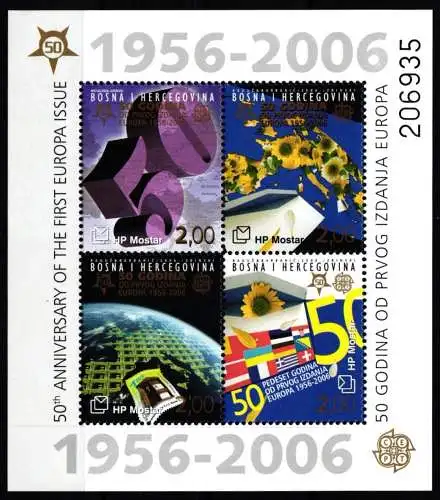 Bosnien-Herzegowina Mostar Block 7 postfrisch #NP808