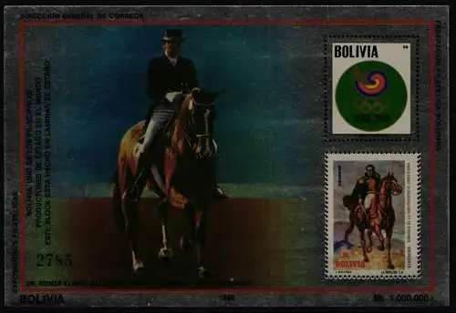 Bolivien Block 160 postfrisch #NO988