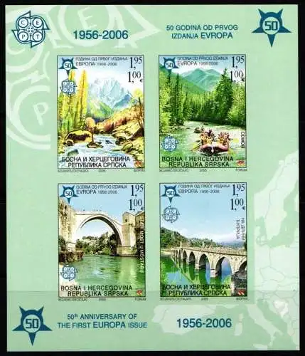 Bosnien Herzegowina (Serbische Republik) Block 13 B postfrisch #NP806