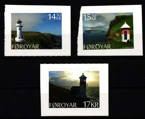 Dänemark Färöer 809-811 postfrisch #NP829