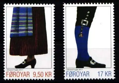 Dänemark Färöer 905-906 postfrisch #NP845