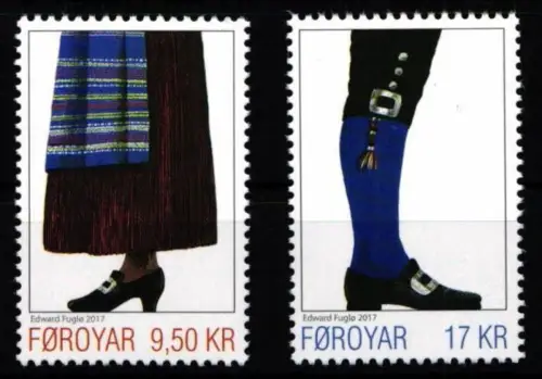 Dänemark Färöer 905-906 postfrisch #NP845