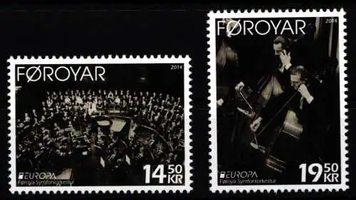 Dänemark Färöer 804-805 postfrisch #NP827