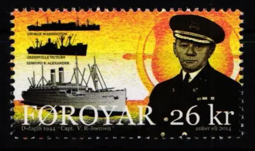 Dänemark Färöer 819 postfrisch #NP833