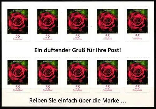 BRD Bund FB 7 postfrisch Folienblatt #NP208