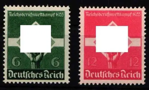 Deutsches Reich 571-572 postfrisch #NL495