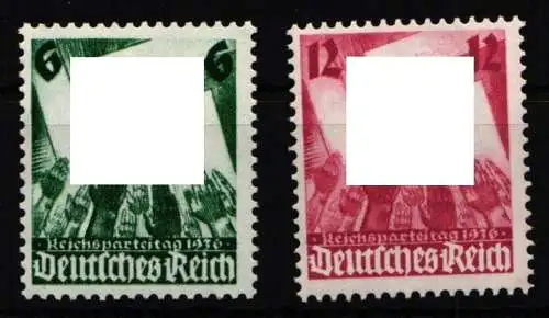 Deutsches Reich 632-633 postfrisch #NL484