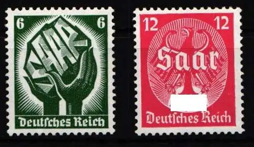 Deutsches Reich 544-545 postfrisch #NL513