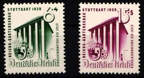 Deutsches Reich 692-693 postfrisch #NL493