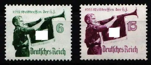 Deutsches Reich 584-585 postfrisch #NL492