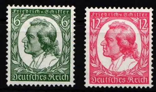 Deutsches Reich 554-555 postfrisch #NL510