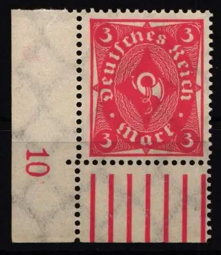 Deutsches Reich 225 Pln postfrisch Platte 10 #NL567