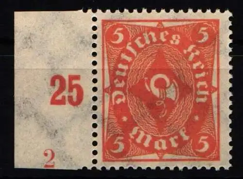 Deutsches Reich 227 a Pln postfrisch Plattennummer 2 #NL575