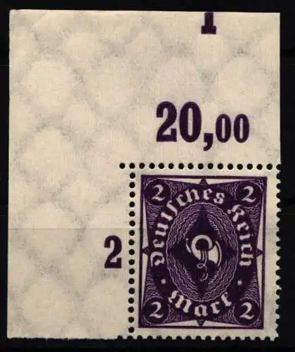 Deutsches Reich 224 aa P OR postfrisch geprüft Infla Berlin #NL571