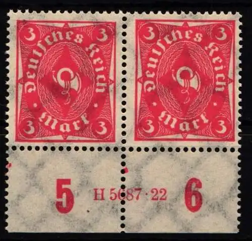 Deutsches Reich 225 HAN postfrisch H 5687.22 #NL604