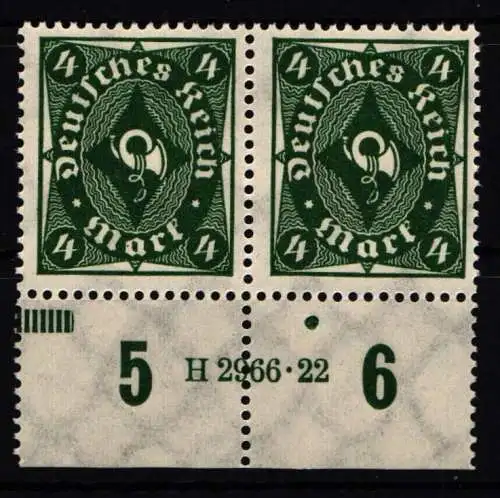 Deutsches Reich 226 HAN postfrisch H 2966.22 #NL601