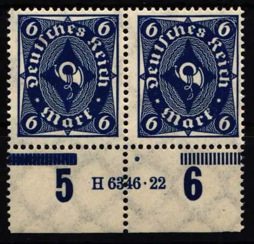 Deutsches Reich 228 HAN postfrisch H 6346.22 #NL606