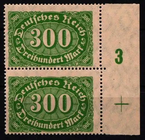 Deutsches Reich 221 I postfrisch Plattenfehler I #NL614