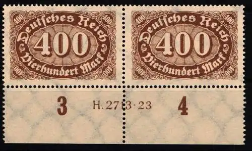 Deutsches Reich 250 HAN postfrisch H 2713.23 #NL675