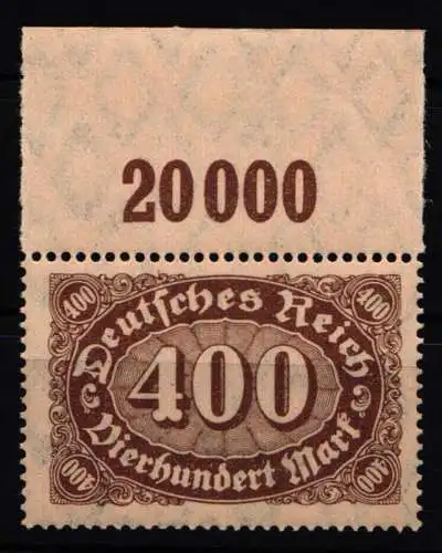 Deutsches Reich 222 a P OR postfrisch #NL615