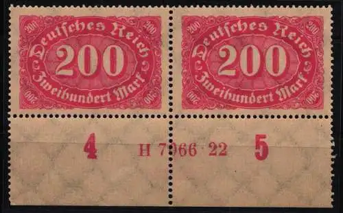Deutsches Reich 248 HAN postfrisch H 7066.22 #NL671