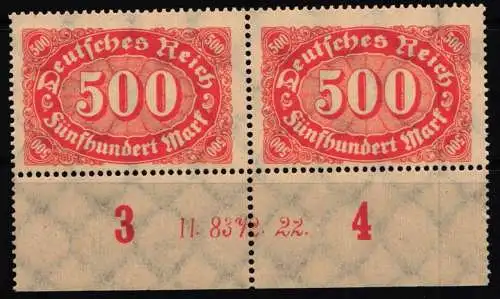 Deutsches Reich 251 HAN postfrisch H 8372.22 #NL678