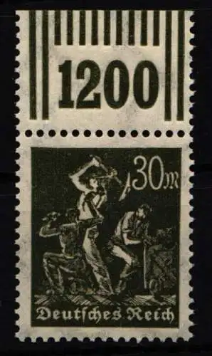 Deutsches Reich 243 b W OR postfrisch W OR 2`9`2 #NL648