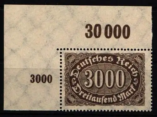 Deutsches Reich 254 c P OR postfrisch geprüft Infla Berlin #NL660
