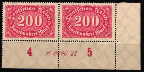Deutsches Reich 248 HAN postfrisch H 8696.22 #NL670