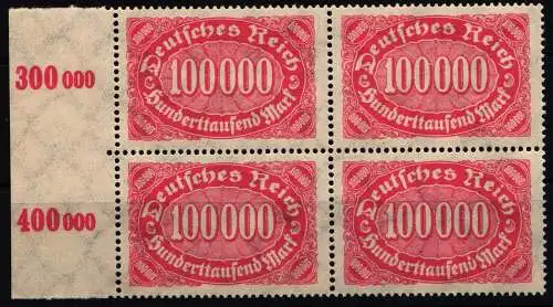 Deutsches Reich 257 II postfrisch geprüft Infla Berlin #NL702