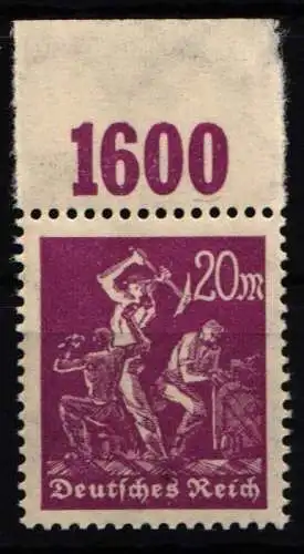 Deutsches Reich 241 P OR postfrisch #NL758