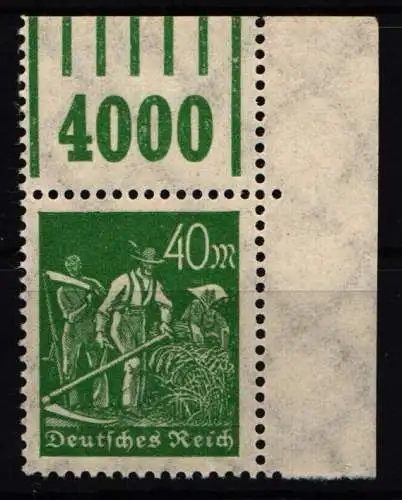 Deutsches Reich 244 a W OR postfrisch W OR 1`5`1 #NL749