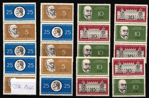 DDR S Zd 12- S Zd 19 postfrisch #NL786