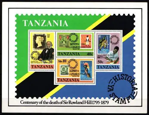 Tansania Block 20 postfrisch #NP873