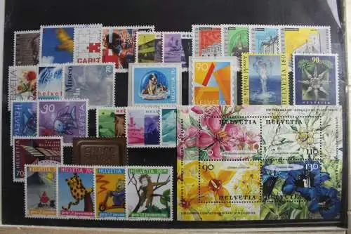 Schweiz Jahrgang 2001 postfrisch #SH280