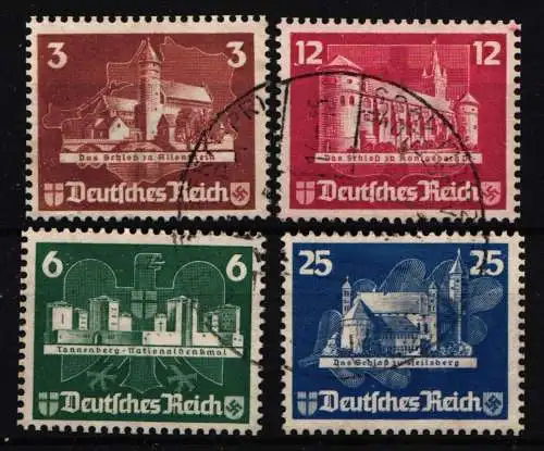 Deutsches Reich 576-579 gestempelt #NK006