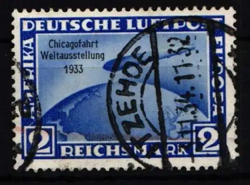 Deutsches Reich 497 gestempelt Chicagofahrt 1933 #NK005