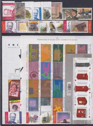 Belgien großes Lot postfrisch Nominale #NP343