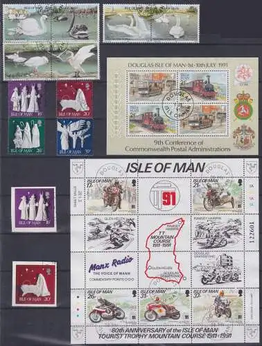 Isle of Man Jahrgang 1991 gestempelt #NB852