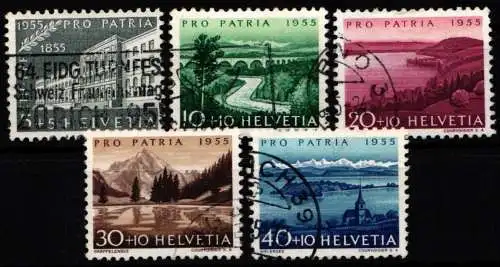 Schweiz 613-617 gestempelt #NP469