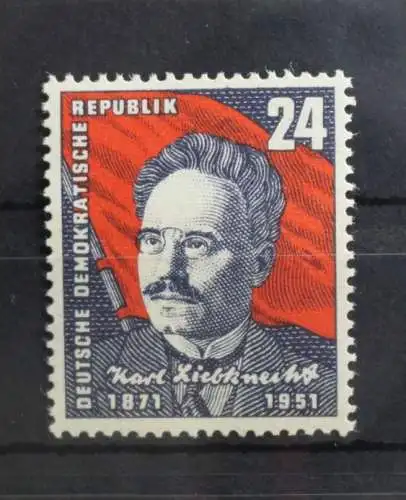 DDR 294 postfrisch Karl Liebknecht #SU477