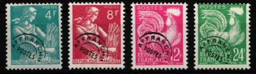 Frankreich 991-994 postfrisch Vorausentwertung #NF982