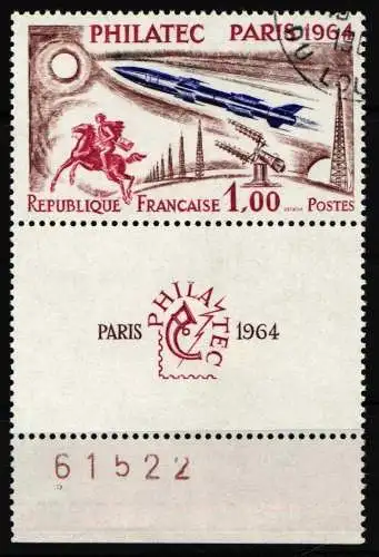 Frankreich 1480 Zf Unterrand postfrisch #NM021